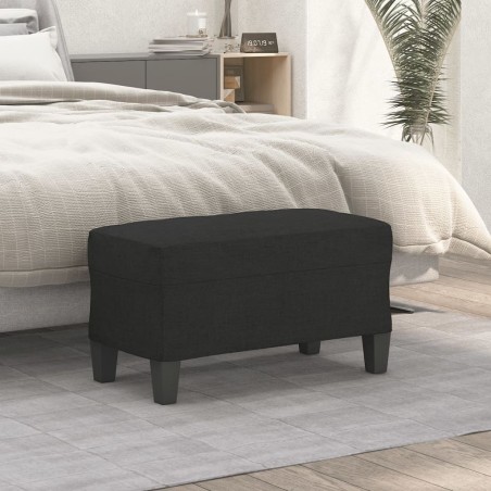 Banc Noir 70x35x41 cm Tissu 557026557026