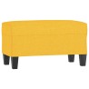 Banc Jaune clair 70x35x41 cm Tissu 557027557027
