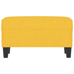 Banc Jaune clair 70x35x41 cm Tissu 557027557027