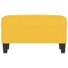 Banc Jaune clair 70x35x41 cm Tissu 557027557027