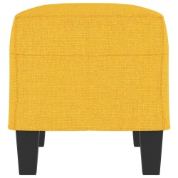 Banc Jaune clair 70x35x41 cm Tissu 557027557027