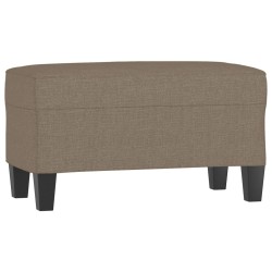 Banc Taupe 70x35x41 cm Tissu 557028557028