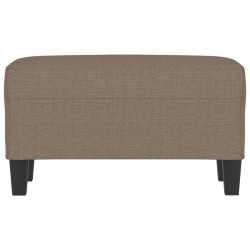Banc Taupe 70x35x41 cm Tissu 557028557028