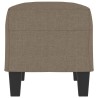 Banc Taupe 70x35x41 cm Tissu 557028557028