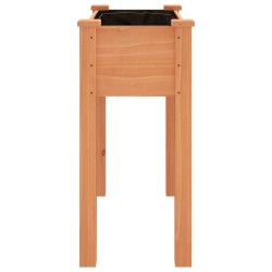 Jardinière avec doublure marron 71x37x76cm bois massif de sapin 557030557030