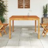 Table à manger de jardin 110x110x75 cm bois d'acacia massif 557060557060