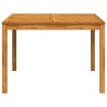 Table à manger de jardin 110x110x75 cm bois d'acacia massif 557060557060