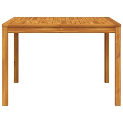 Table à manger de jardin 110x110x75 cm bois d'acacia massif 557060557060