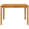 Table à manger de jardin 110x110x75 cm bois d'acacia massif 557060557060