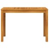 Table à manger de jardin 110x55x75 cm bois massif d'acacia 557072557072