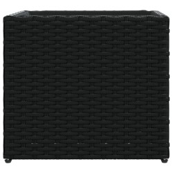 Jardinière noir 36x30x32 cm résine tressée 557089557089