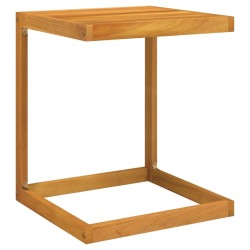 Table en forme de C 42x40x50 cm bois massif d'acacia 557132557132