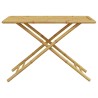 Table de jardin pliable 110x55x75 cm bambou 557134557134