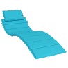 Coussin de chaise longue turquoise tissu oxford 557147557147