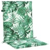 Coussins de dossier Feuille 2 pcs Motif feuille 100 x 50 x 3 cm 557149557149