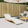 Coussin de chaise longue motif de feuilles tissu oxford 557152557152