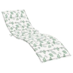 Coussin de chaise longue motif de feuilles tissu oxford 557152557152