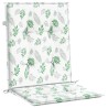 Coussins de chaise à dossier bas lot de 2 modèle de feuille 557154557154
