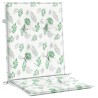 Coussins de chaise à dossier bas lot de 6 modèle de feuille 557155557155