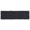 Coussin de chaise longue motif à carreaux noir tissu oxford 557159557159