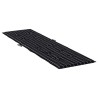 Coussin de chaise longue motif à carreaux noir tissu oxford 557166557166