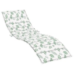 Coussin de chaise longue motif de feuilles tissu oxford 557171557171