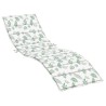 Coussin de chaise longue motif de feuilles tissu oxford 557171557171