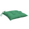 Coussins de chaise lot de 2 vert 40x40x7 cm tissu oxford 557174557174