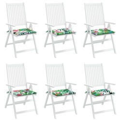 Coussins de chaise 6 pcs Multicolore 50 x 50 x 4 cm 557175557175