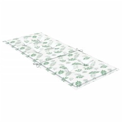 Coussins de chaise à dossier haut lot de 2 modèle de feuille 557196557196