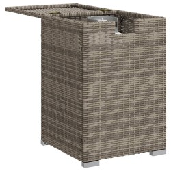 Table de couverture de bouteille de propane gris 40x40x60 cm 557233557233
