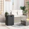 Table de couverture de bouteille de propane noir 40x40x60 cm 557237557237