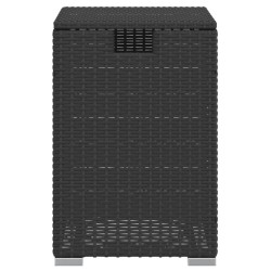 Table de couverture de bouteille de propane noir 40x40x60 cm 557237557237