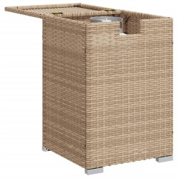 Table de couverture de bouteille de propane beige 40x40x60 cm 557238557238