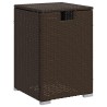 Table de couverture de bouteille de propane marron 40x40x60 cm 557240557240