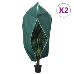 Housses de protection pour plantes avec fermeture éclair 2 pcs 557279557279