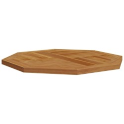 Dessus de table 60x60x2,5 cm octogonal bois de teck massif 557291557291