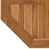 Dessus de table 60x60x2,5 cm octogonal bois de teck massif 557291557291