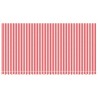 Tissu de remplacement pour auvent rayures rouges et blanches 557293557293
