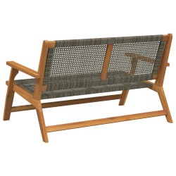 Mobilier de jardin Gris 122 x 78 x 73 cm Bois d'Acacia Massif 557295557295