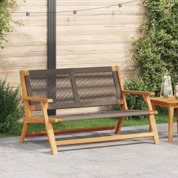 Mobilier de jardin Gris 122 x 76 x 73 cm Bois d'Acacia Massif 557299557299