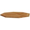 Dessus de table 80x80x2,5 cm octogonal bois de teck massif 557302557302