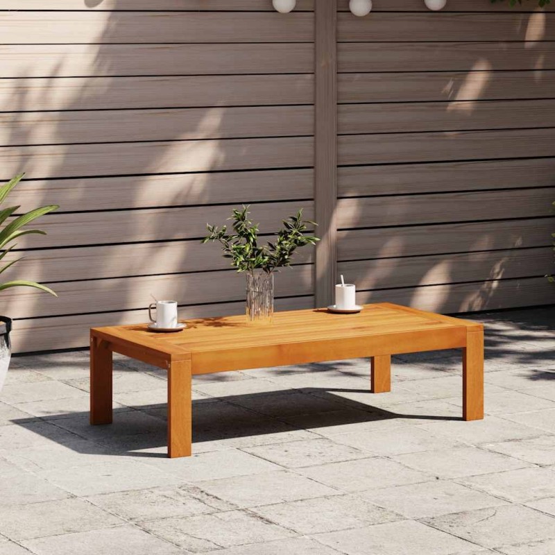Table de jardin 100x50x27 cm bois d'acacia solide  557306557306