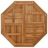Dessus de table 90x90x2,5 cm octogonal bois de teck massif 557312557312