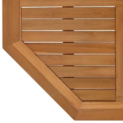 Dessus de table 90x90x2,5 cm octogonal bois de teck massif 557312557312