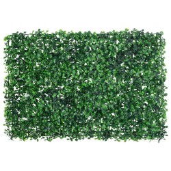  Clôture à feuilles d’arbustes artificiels  6 pcs vert 40x60 cm 557313557313