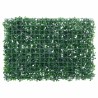  Clôture à feuilles d'arbustes artificiels 24 pcs Vert 40x60 cm 557314557314