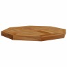 Dessus de table 40x40x2,5 cm octogonal bois de teck massif 557315557315