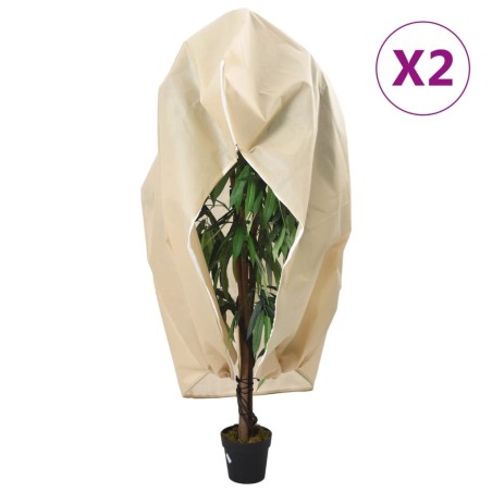 Housses de protection pour plantes avec fermeture éclair 2 pcs 557318557318