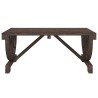 Table basse de jardin 90x50x40 cm bois de sapin massif 557338557338